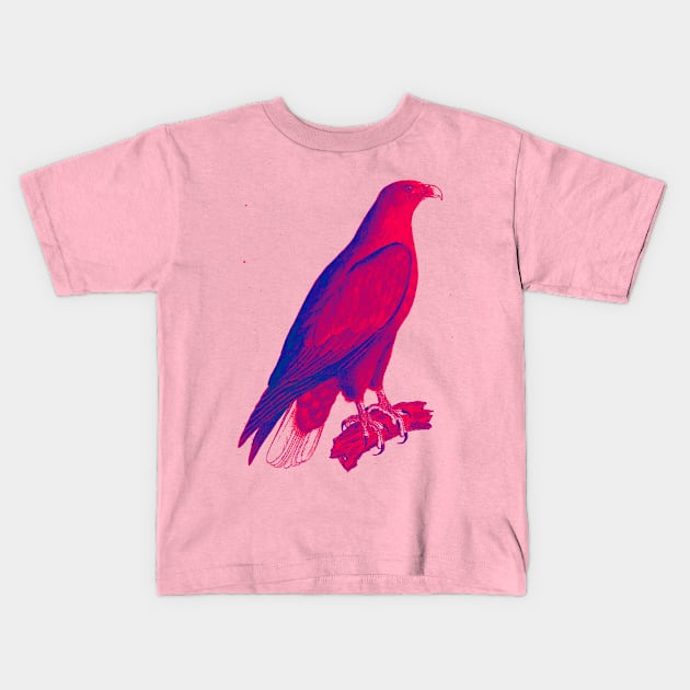 hawk,bald eagle,falcon,golden eagle,birdie,bird,bird of prey,raptor,aquila,vulture,heron,golf game,golf,eaglet,condor,haliaeetus,harpy eagle,beak,eagle putt,bird of jove,accipitridae,score,pigeon,owl,osprey Kids T-Shirt by vabontchi